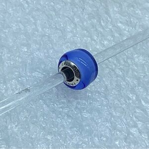 Pandora, “ Blue Mini Murano Glass” S925Ale  Charm 793101C00 M16-5